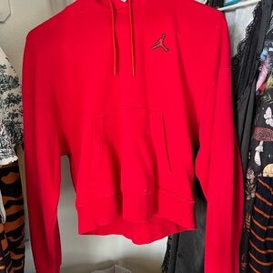 Jordan Bright Red Hoodie